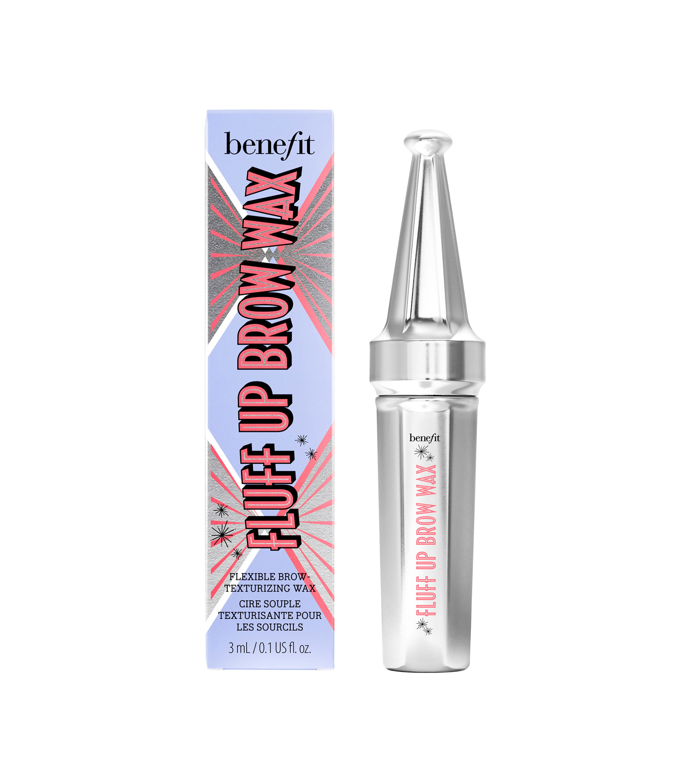Cera Texturizadora para unas Cejas Flexibles Fluff Up Brow Wax Mini Mate Natural, 3 ml